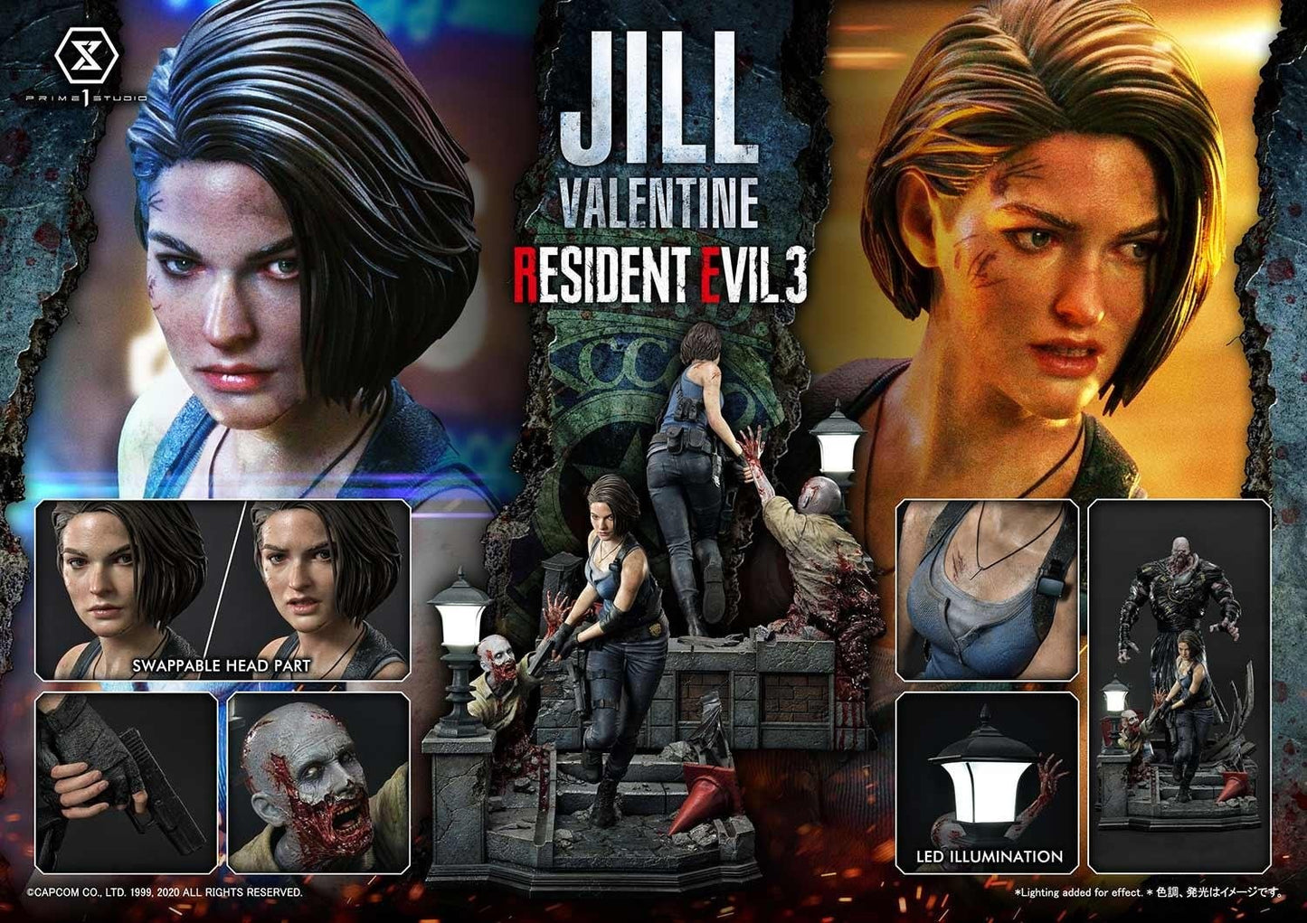 PRIME 1 STUDIO RESIDENT EVIL 3 JILL VALENTINE UPMRE3-01