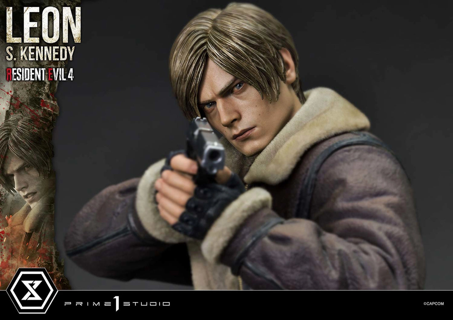 PRIME 1 STUDIO ULTIMATE PREMIUM MASTERLINE RESIDENT EVIL 4 LEON S. KENNEDY BONUS VERSION - UPMRE4-01S(PRE-ORDER)