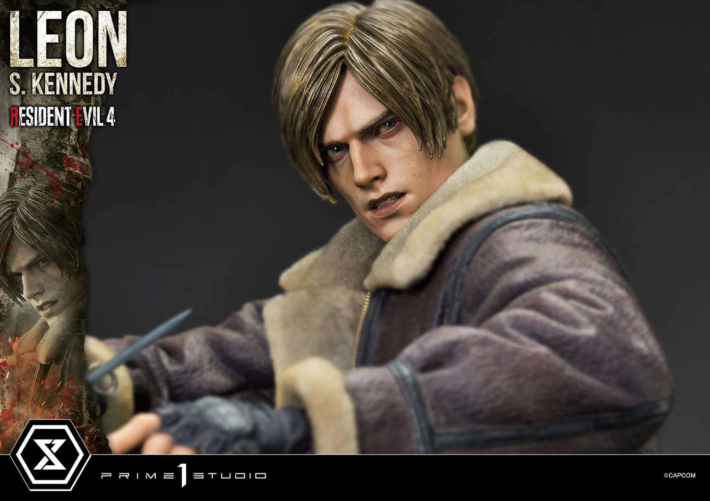 PRIME 1 STUDIO ULTIMATE PREMIUM MASTERLINE RESIDENT EVIL 4 LEON S. KENNEDY BONUS VERSION - UPMRE4-01S(PRE-ORDER)