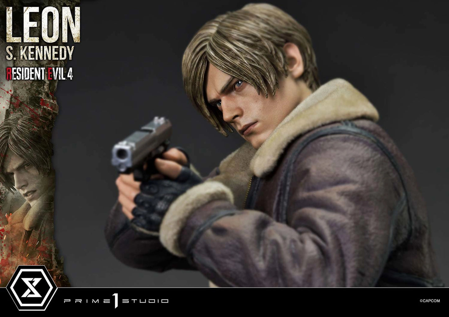 PRIME 1 STUDIO ULTIMATE PREMIUM MASTERLINE RESIDENT EVIL 4 LEON S. KENNEDY BONUS VERSION - UPMRE4-01S(PRE-ORDER)