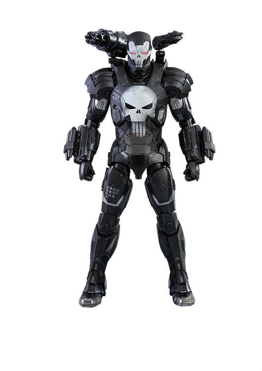 HOT TOYS MARVEL FUTURE FIGHT THE PUNISHER WAR MACHINE ARMOR COLLECTIBLE FIGURE 1/6TH SCALE - VGM33D28 - Anotoys Collectibles