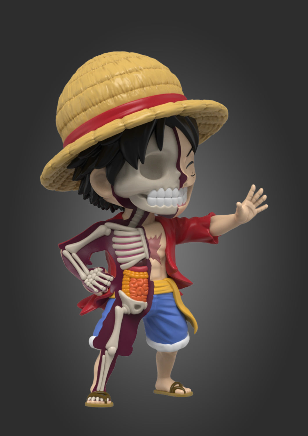 MIGHTY JAXX XXRAY ONE PIECE WANTED LUFFY