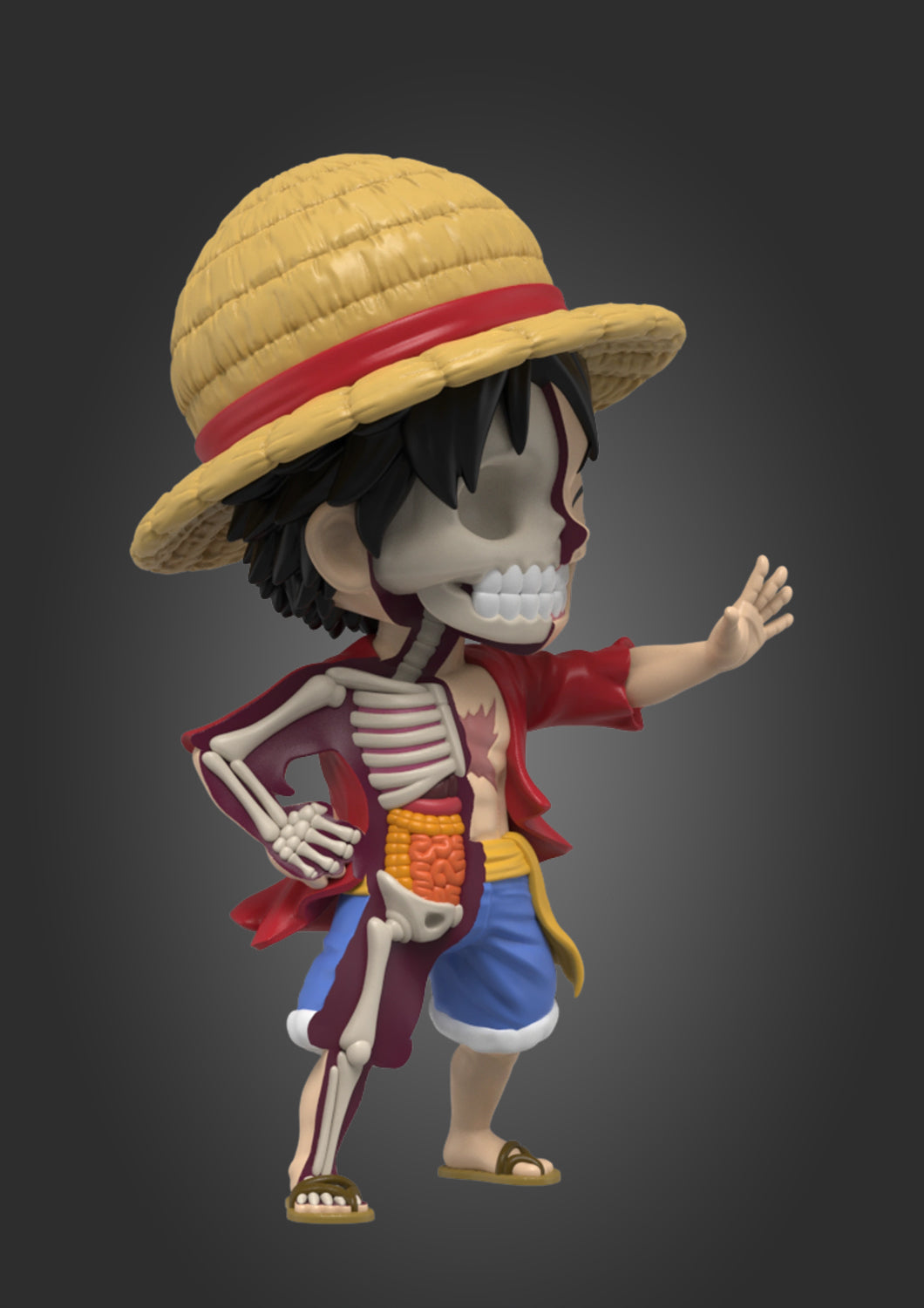 MIGHTY JAXX XXRAY ONE PIECE WANTED LUFFY(PRE-ORDER)