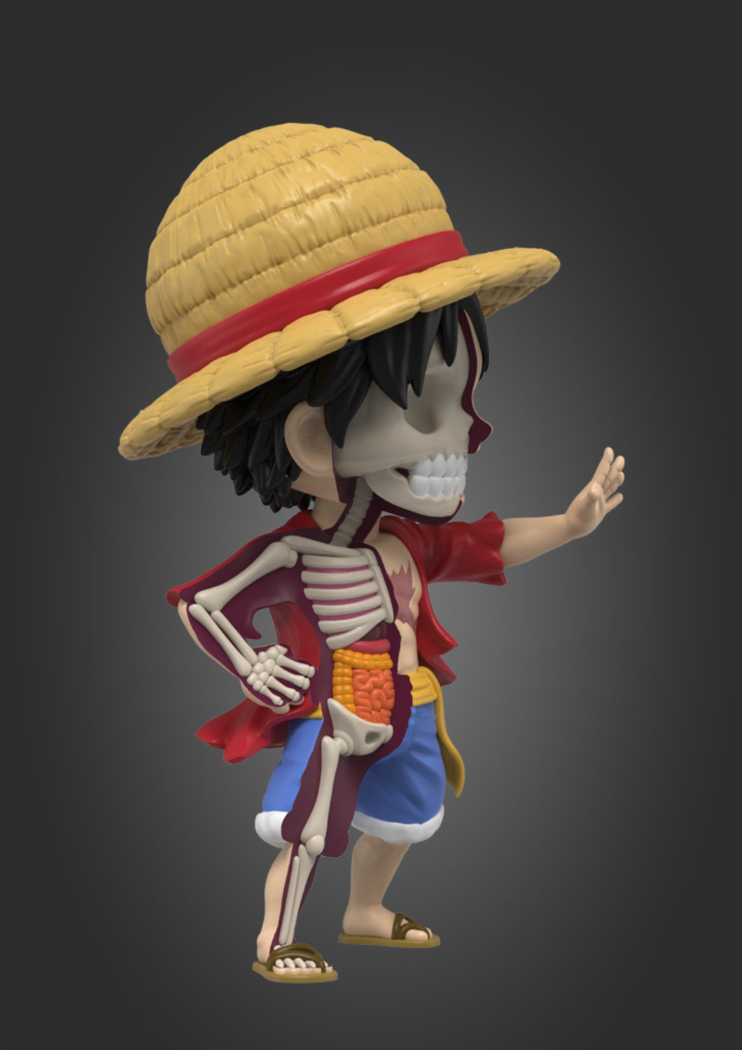 MIGHTY JAXX XXRAY ONE PIECE WANTED LUFFY