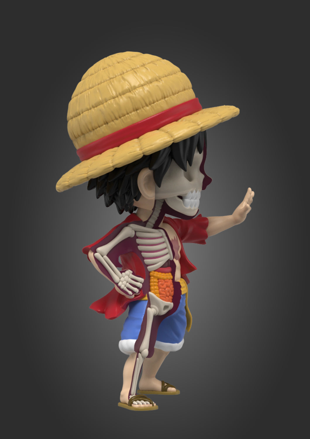 MIGHTY JAXX XXRAY ONE PIECE WANTED LUFFY