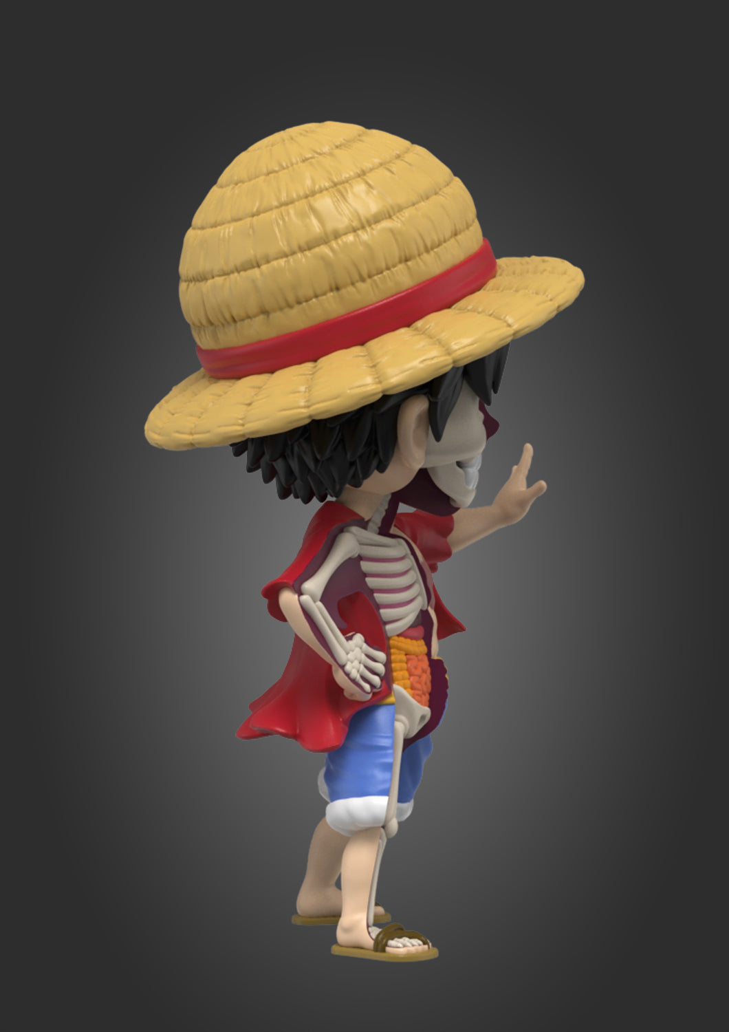 MIGHTY JAXX XXRAY ONE PIECE WANTED LUFFY