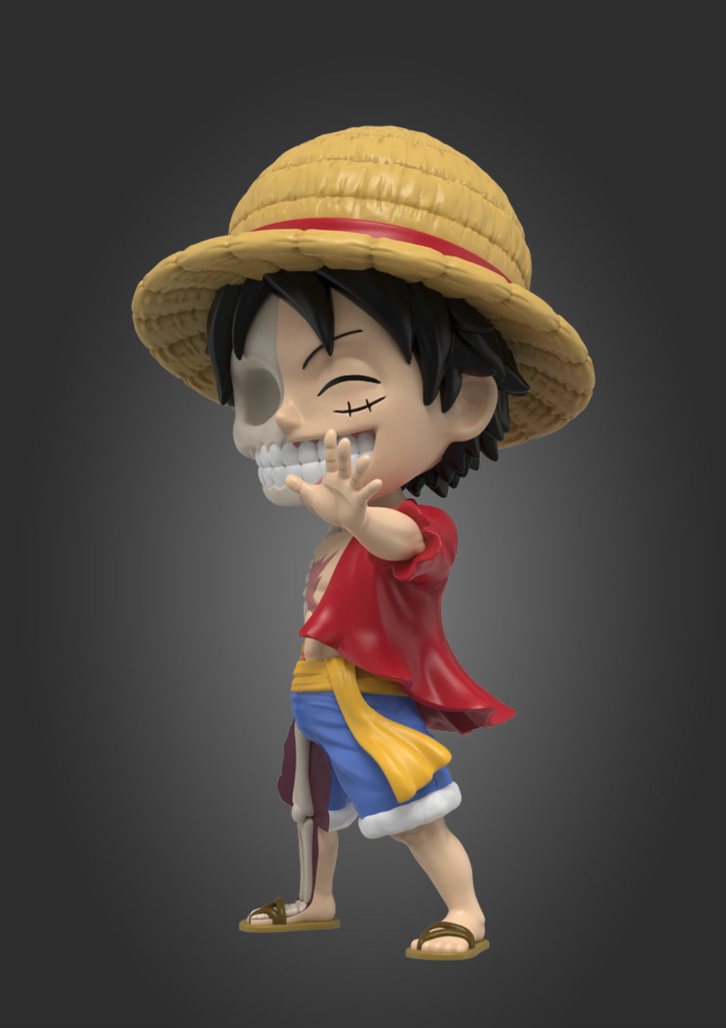 MIGHTY JAXX XXRAY ONE PIECE WANTED LUFFY