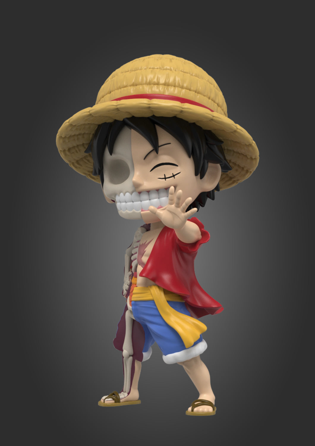 MIGHTY JAXX XXRAY ONE PIECE WANTED LUFFY