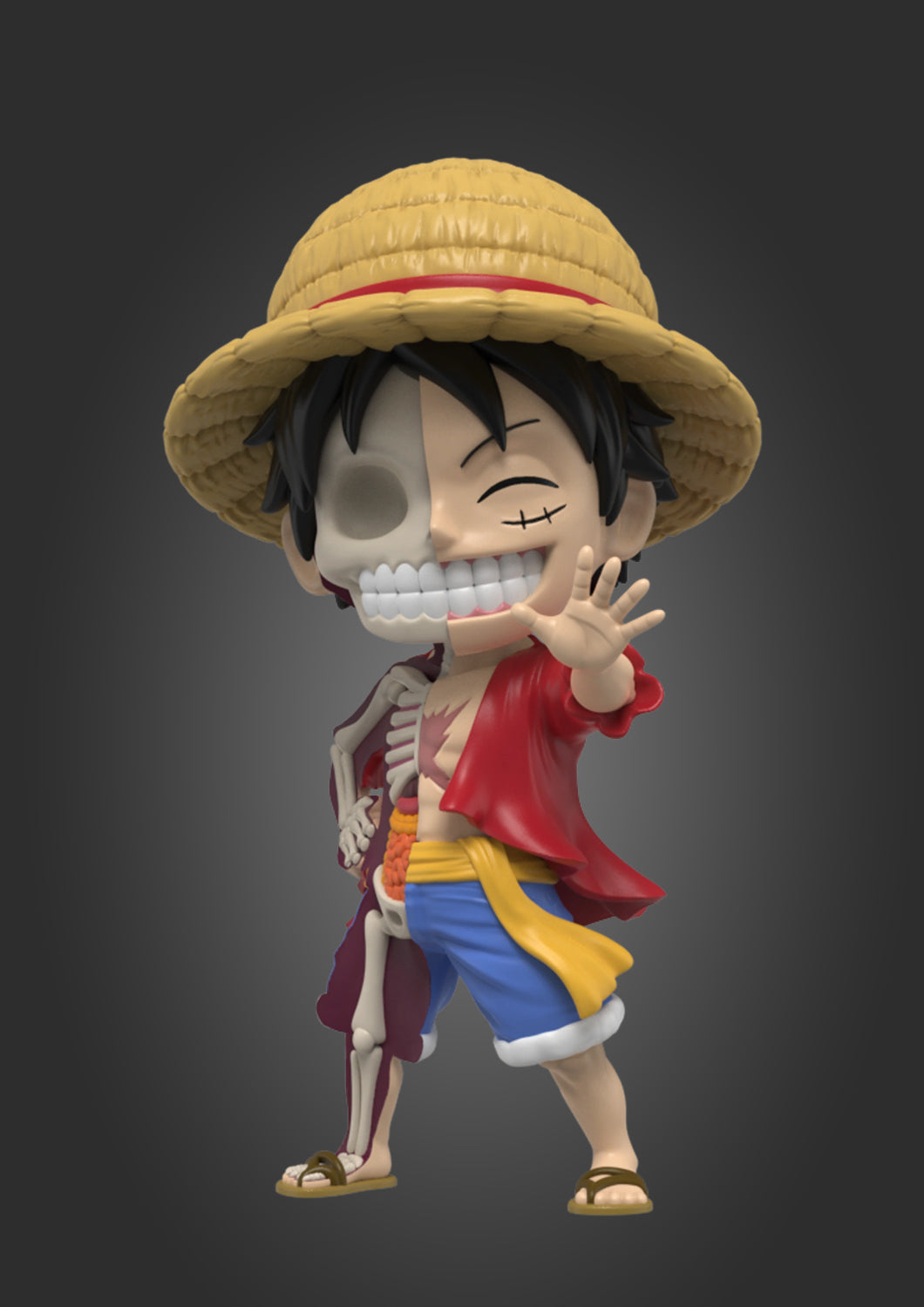 MIGHTY JAXX XXRAY ONE PIECE WANTED LUFFY