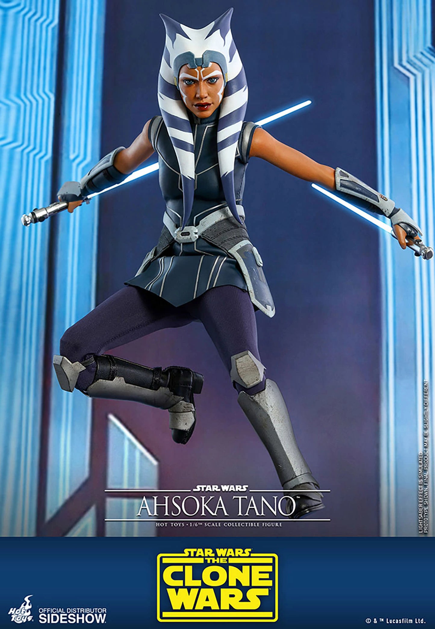 HOT TOYS STAR WARS THE CLONE WARS AHSOKA TANO 1/6 TMS021 - Anotoys Collectibles