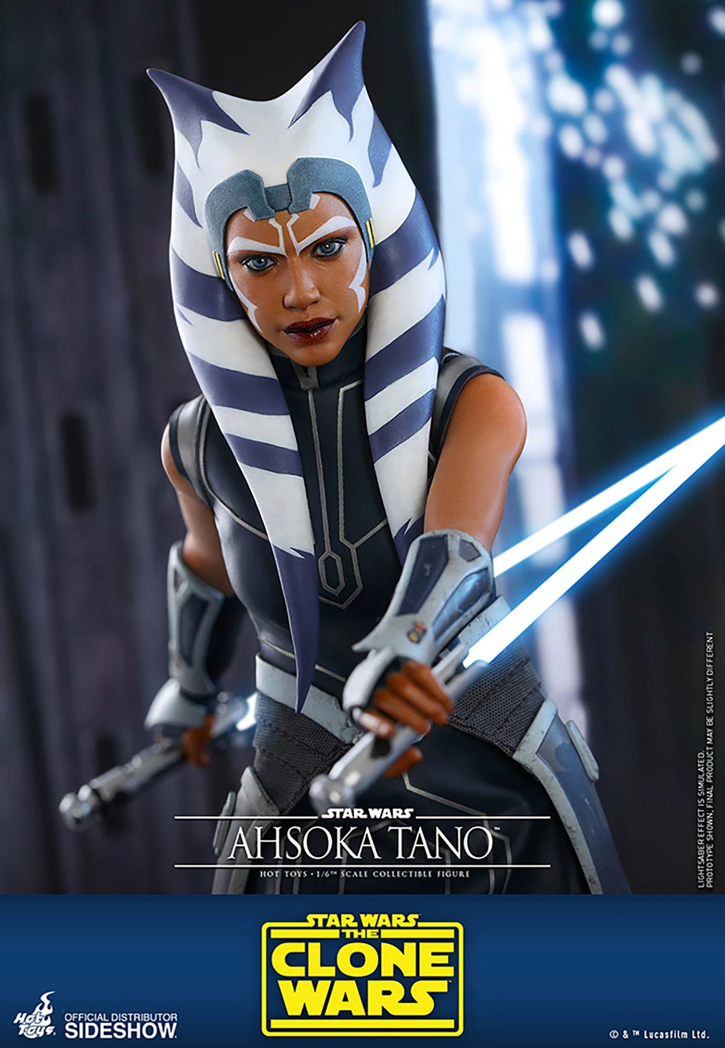 HOT TOYS STAR WARS THE CLONE WARS AHSOKA TANO 1/6 TMS021 - Anotoys Collectibles