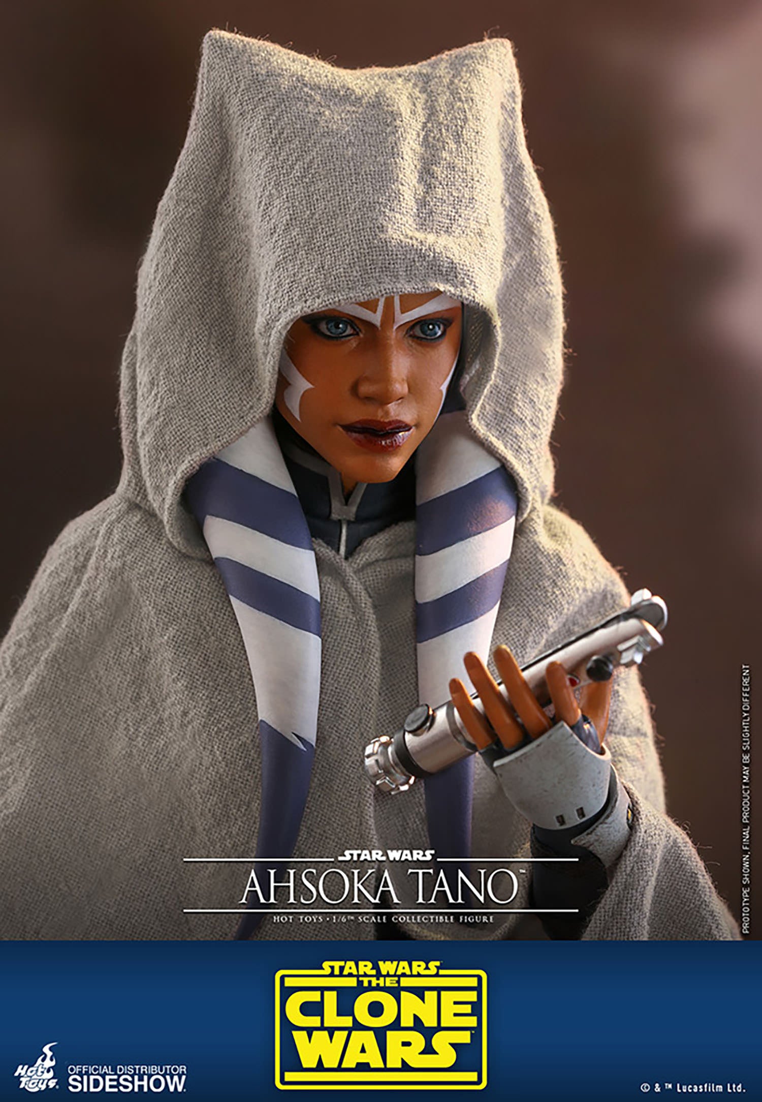 HOT TOYS STAR WARS THE CLONE WARS AHSOKA TANO 1/6 TMS021 - Anotoys Collectibles