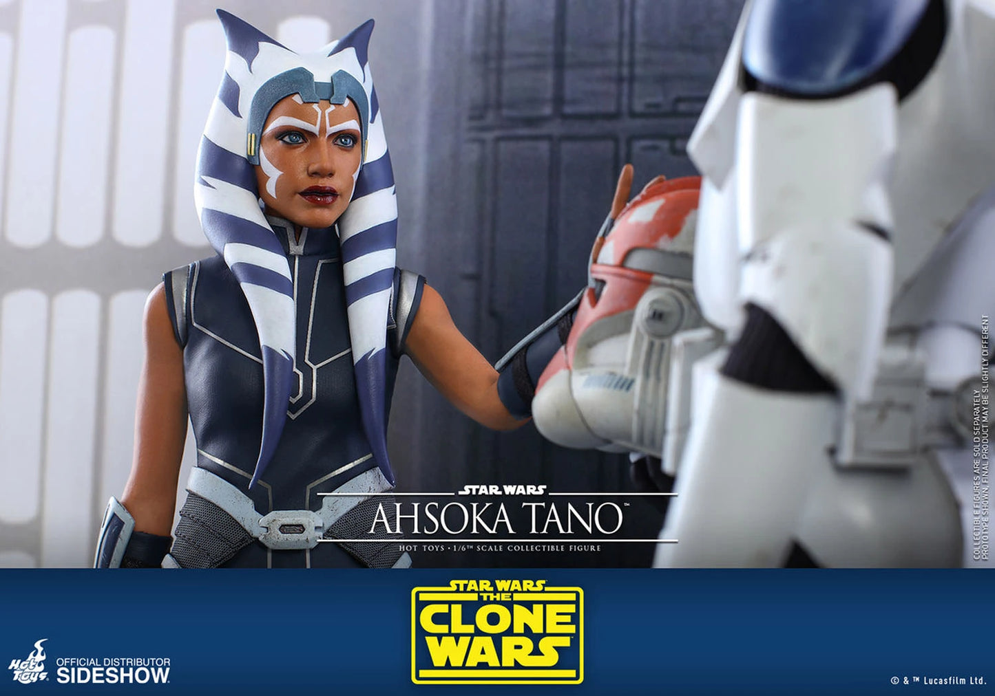 HOT TOYS STAR WARS THE CLONE WARS AHSOKA TANO 1/6 TMS021 - Anotoys Collectibles