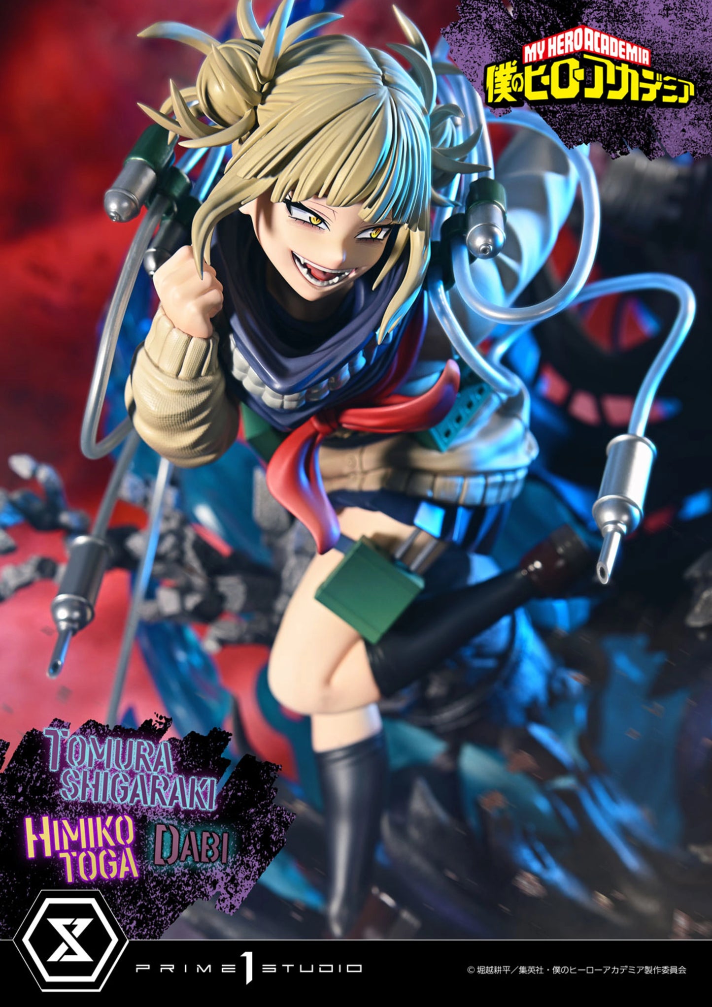 PRIME 1 STUDIO ULTIMATE PREMIUM MASTERLINE MY HERO ACADEMIA TOMURA SHIGARAKI,DABI,HIMIKO TOGA 1/4 SCALE(PRE-ORDER)