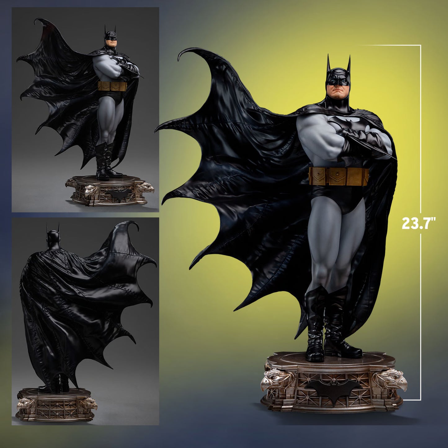 DC COMICS BATMAN DC TRINITY 1/4 SCALE LEGACY REPLICA