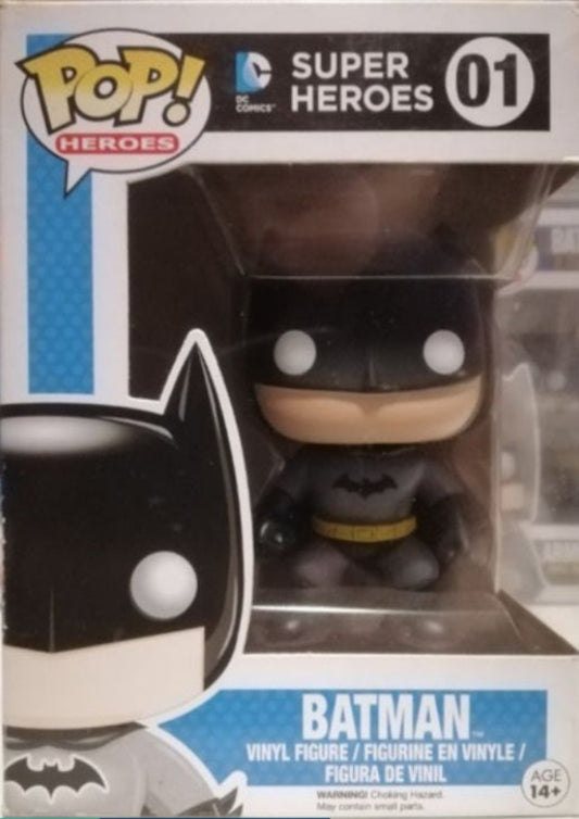 FUNKO POP! HEROES DC UNIVERSE BATMAN #01 FIRST EDITION - Anotoys Collectibles