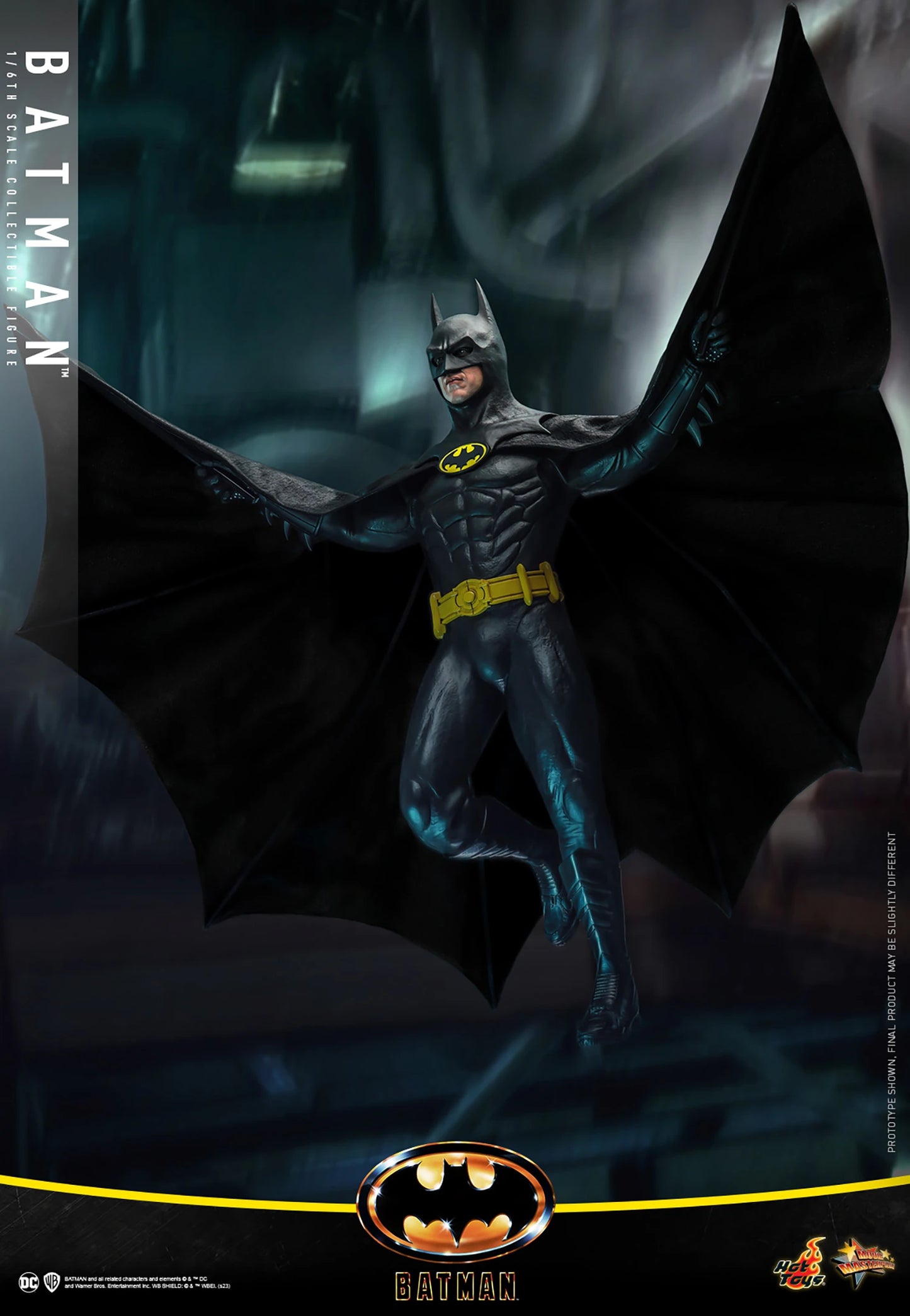 HOT TOYS BATMAN (1989) - BATMAN 1:6 SCALE COLLECTIBLE FIGURE MMS692   1750 RMB