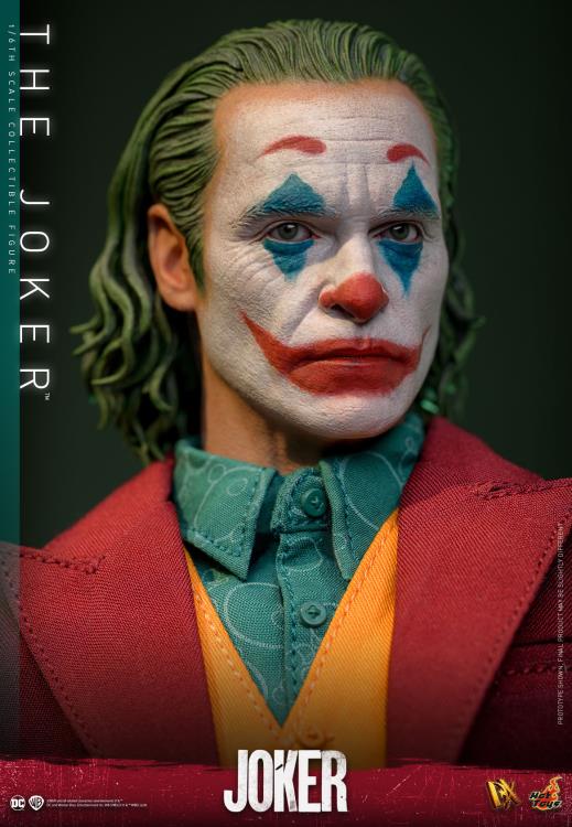 HOT TOYS JOKER - 1/6TH SCALE THE JOKER COLLECTIBLE FIGURE (SCULTED HAIR VERSION) - DX42