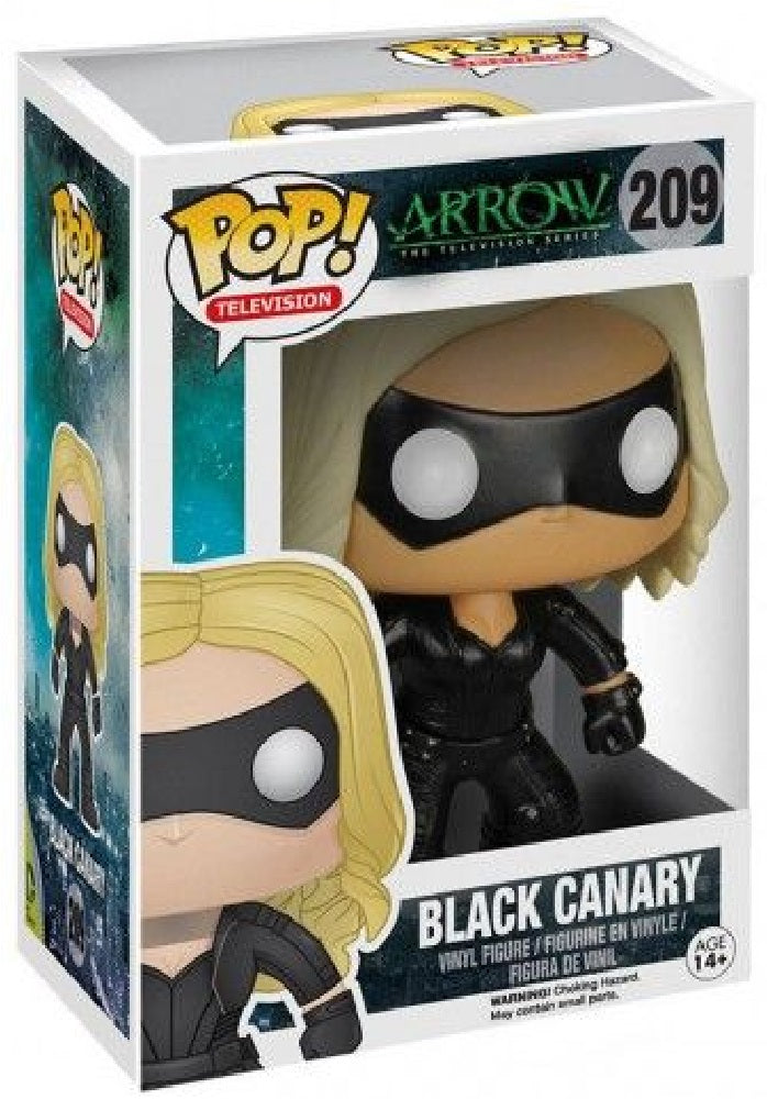 FUNKO POP! TELEVISION DC ARROW BLACK CANARY #209 VINYL FIGURE - Anotoys Collectibles