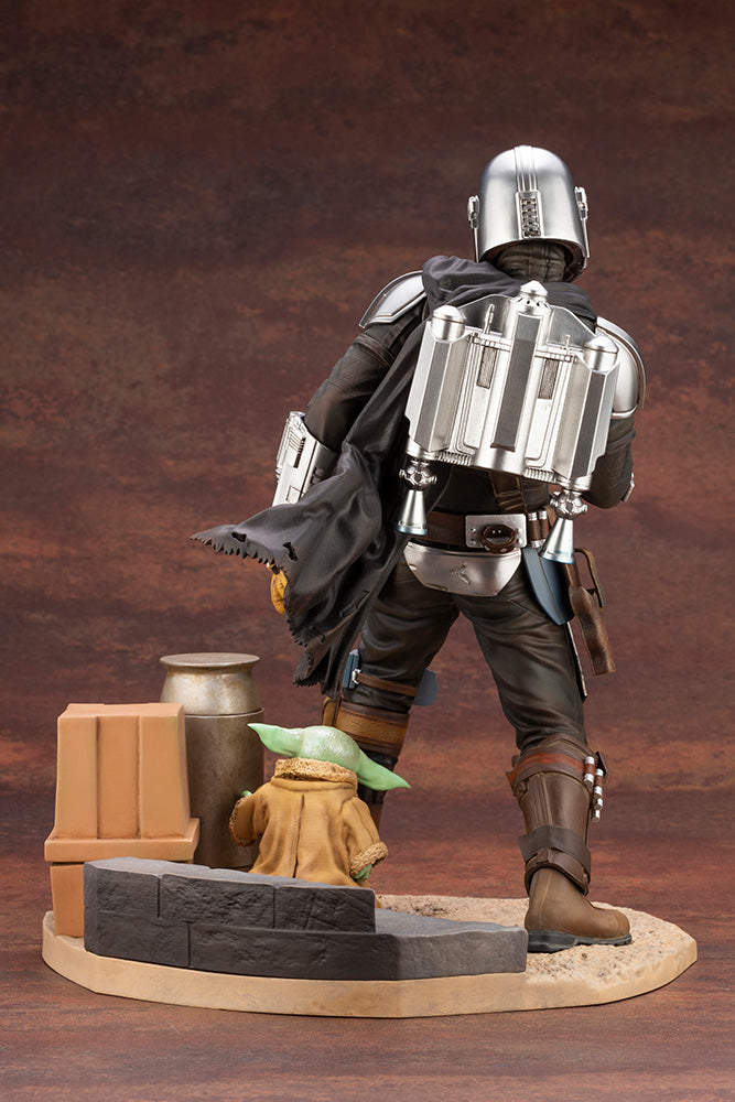 KOTOBUKIYA STAR WARS ARTFX MANDALORIAN & THE CHILD 1/7 SW178 - Anotoys Collectibles