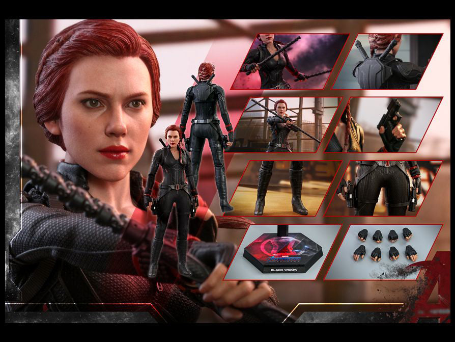 HOT TOYS MARVEL  AVENGERS ENDGAME BLACK WIDOW 1/6 SCALE - MMS533 - Anotoys Collectibles