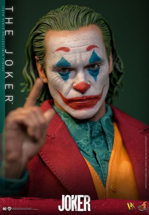 HOT TOYS JOKER - 1/6TH SCALE THE JOKER COLLECTIBLE FIGURE (SCULTED HAIR VERSION) - DX42