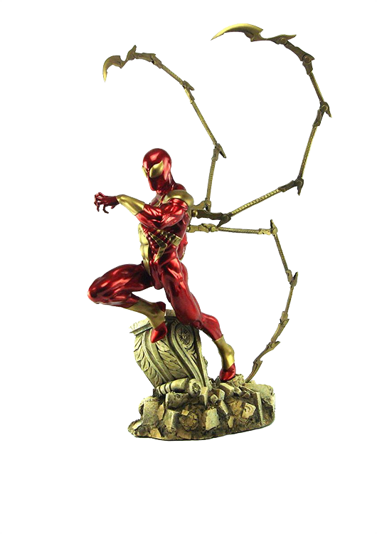 SIDESHOW EXCLUSIVE IRON SPIDER-MAN COMIQUETTE