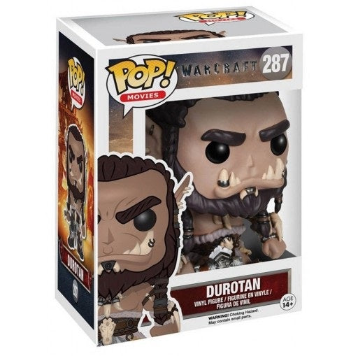 FUNKO POP - DUROTAN - WARCRAFT MOVIES - VINYL FIGURE #287 - Anotoys Collectibles