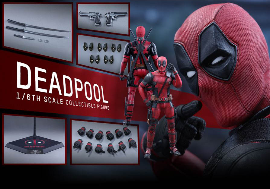 HOT TOYS DEADPOOL MOVIE 1/6 MMS347 - Anotoys Collectibles