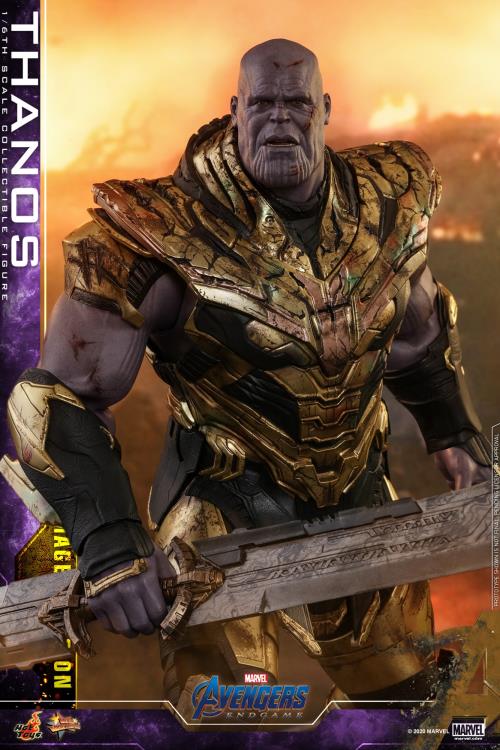 HOT TOYS MARVEL  AVENGERS: ENDGAME THANOS (BATTLE DAMAGED VERSION) 1/6 MMS564 - Anotoys Collectibles