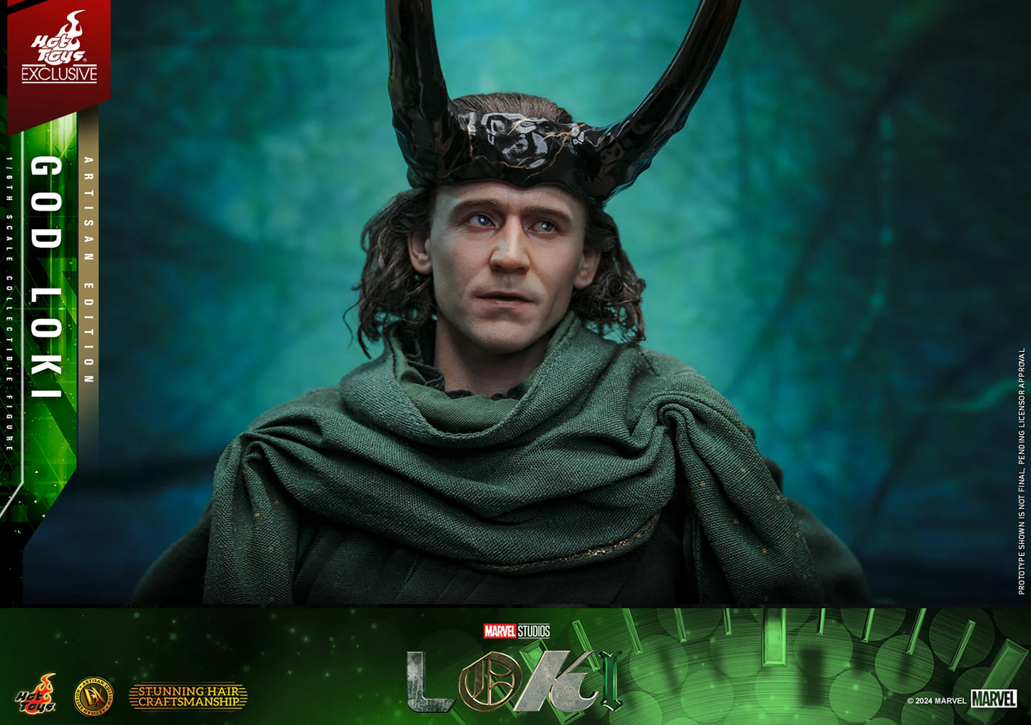 HOT TOYS MARVEL'S 1/6TH SCALE GOD LOKI COLLECTIBLE FIGURE (ARTISAN EDITION) - DX41AE