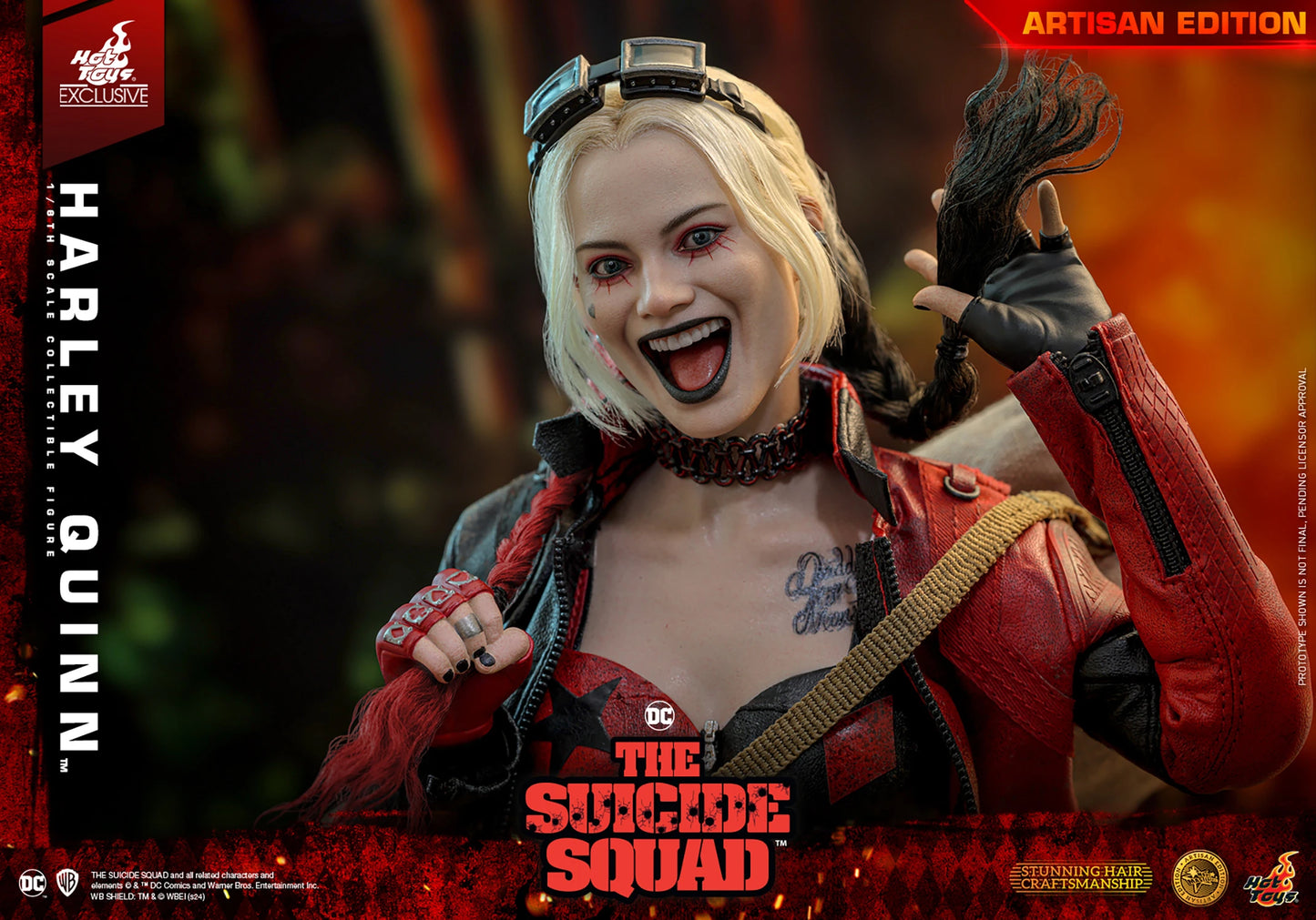 HOT TOYS DC THE SUICIDE SQUAD - HARLEY QUINN ARTISAN EDITION MMS773AE