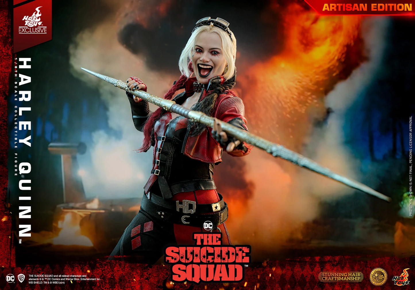 HOT TOYS DC THE SUICIDE SQUAD - HARLEY QUINN ARTISAN EDITION MMS773AE