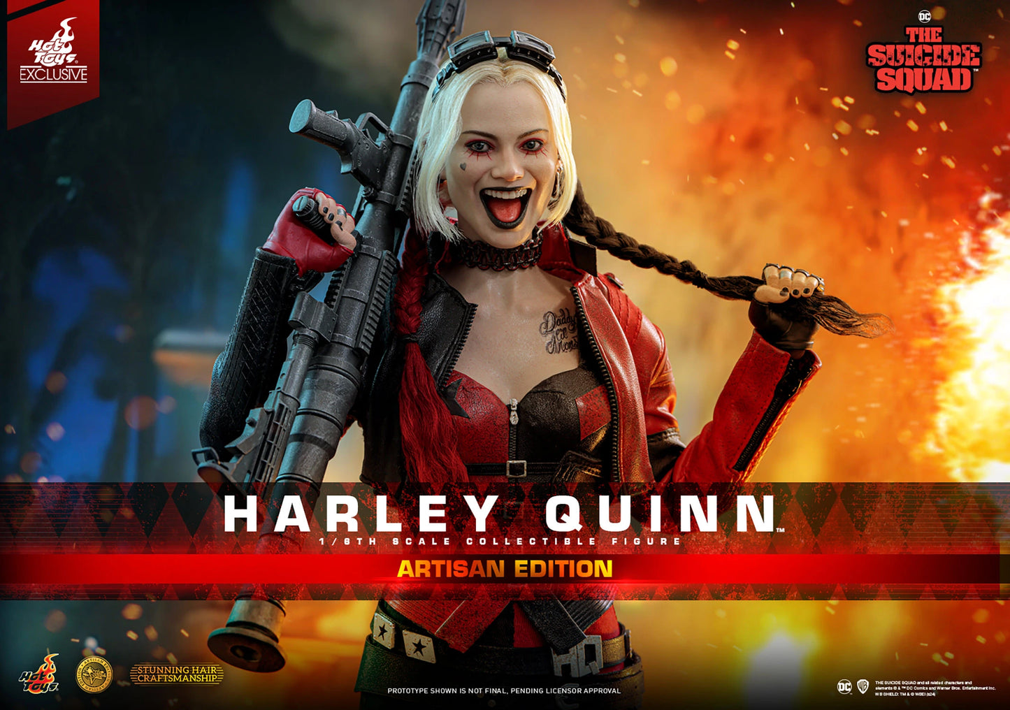 HOT TOYS DC THE SUICIDE SQUAD - HARLEY QUINN ARTISAN EDITION MMS773AE