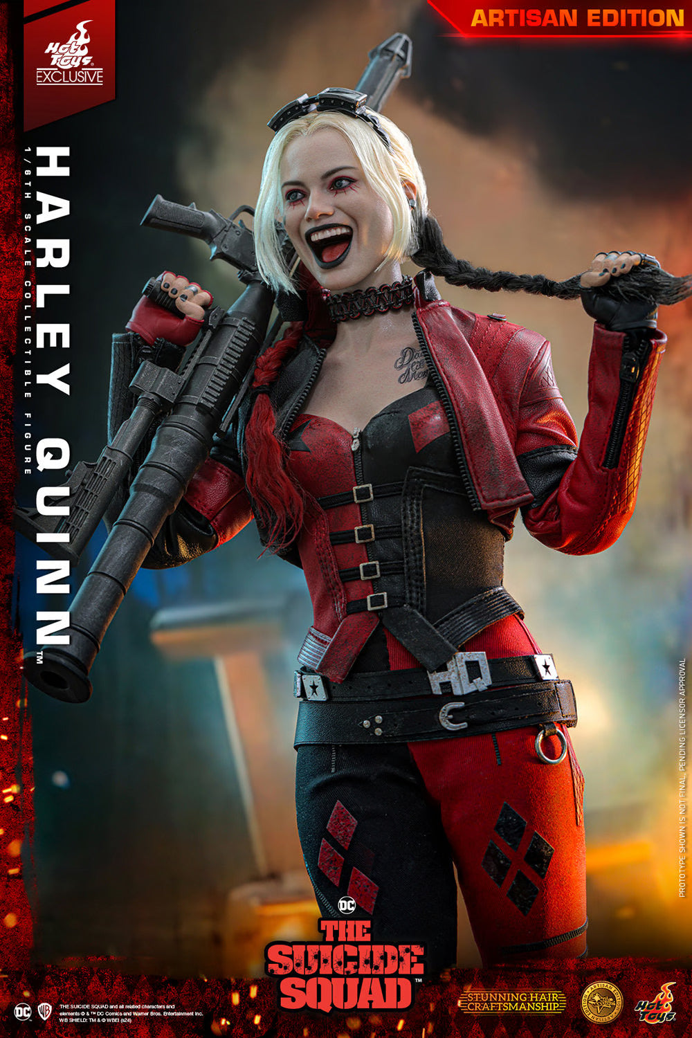 HOT TOYS DC THE SUICIDE SQUAD - HARLEY QUINN ARTISAN EDITION MMS773AE