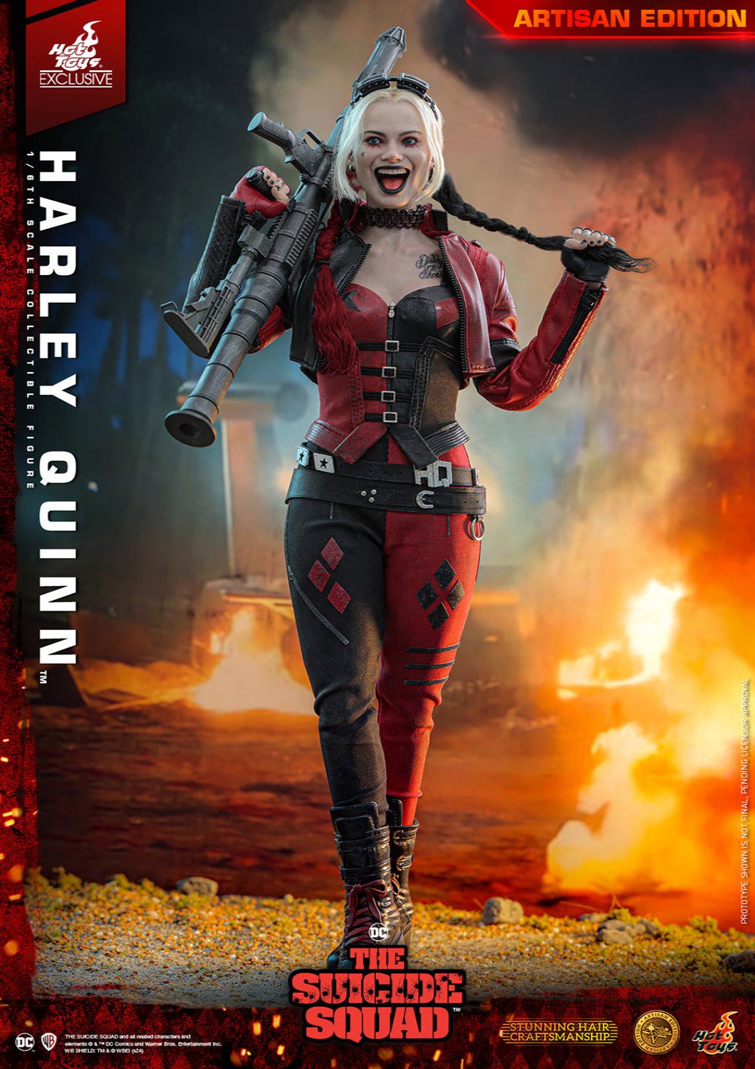 HOT TOYS DC THE SUICIDE SQUAD - HARLEY QUINN ARTISAN EDITION MMS773AE