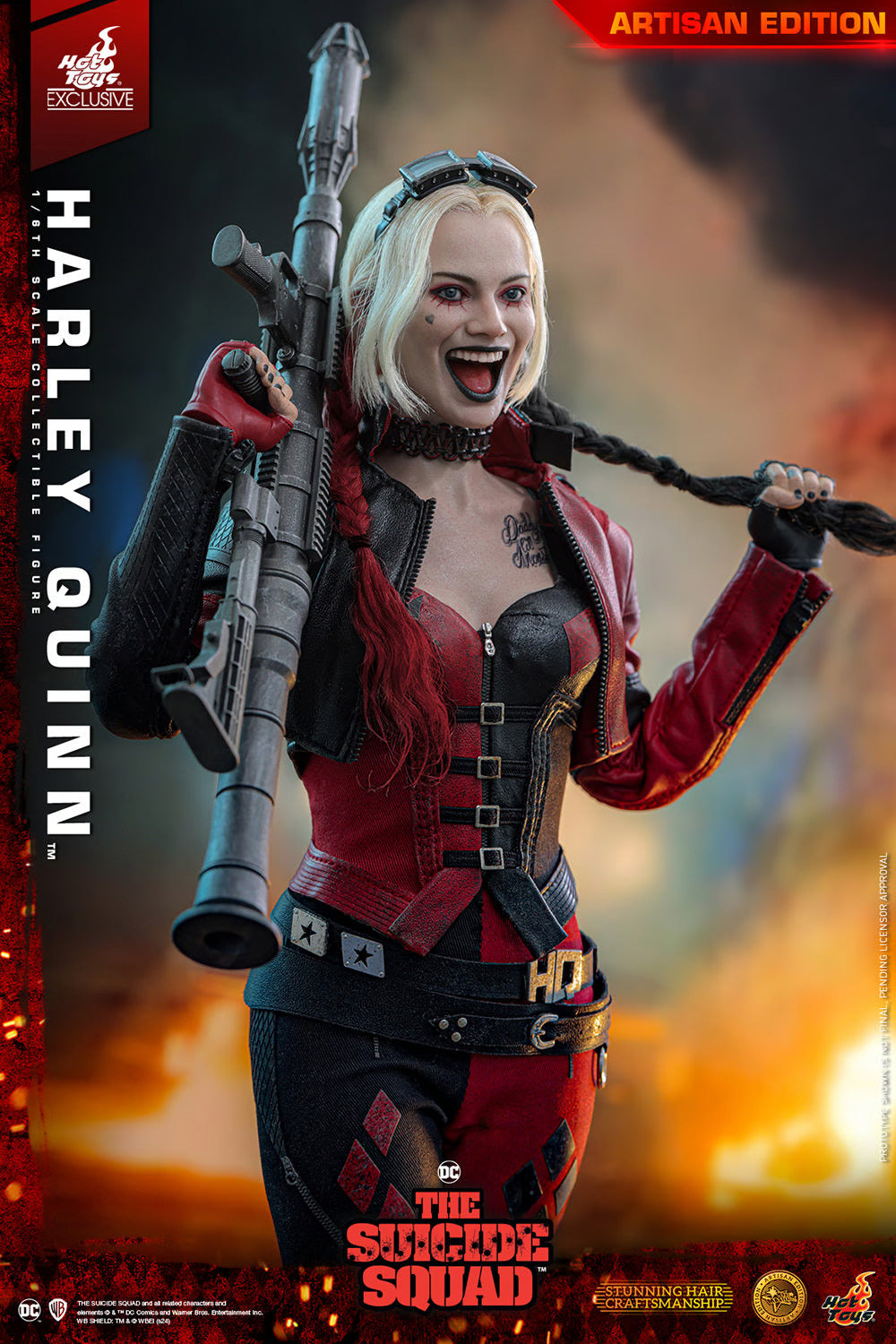 HOT TOYS DC THE SUICIDE SQUAD - HARLEY QUINN ARTISAN EDITION MMS773AE