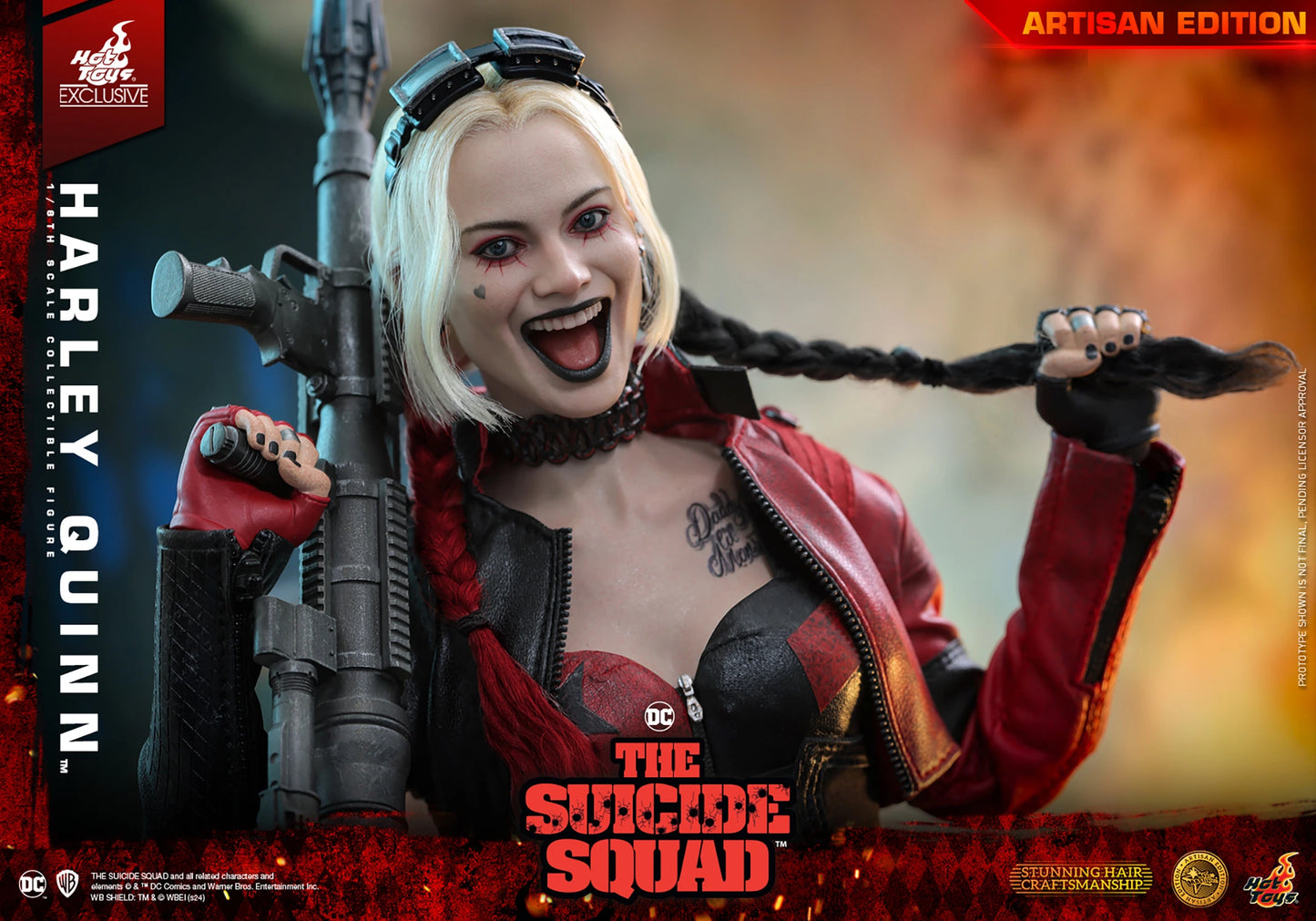 HOT TOYS DC THE SUICIDE SQUAD - HARLEY QUINN ARTISAN EDITION MMS773AE