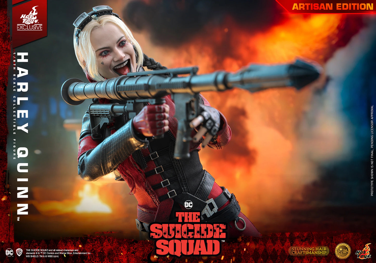 HOT TOYS DC THE SUICIDE SQUAD - HARLEY QUINN ARTISAN EDITION MMS773AE