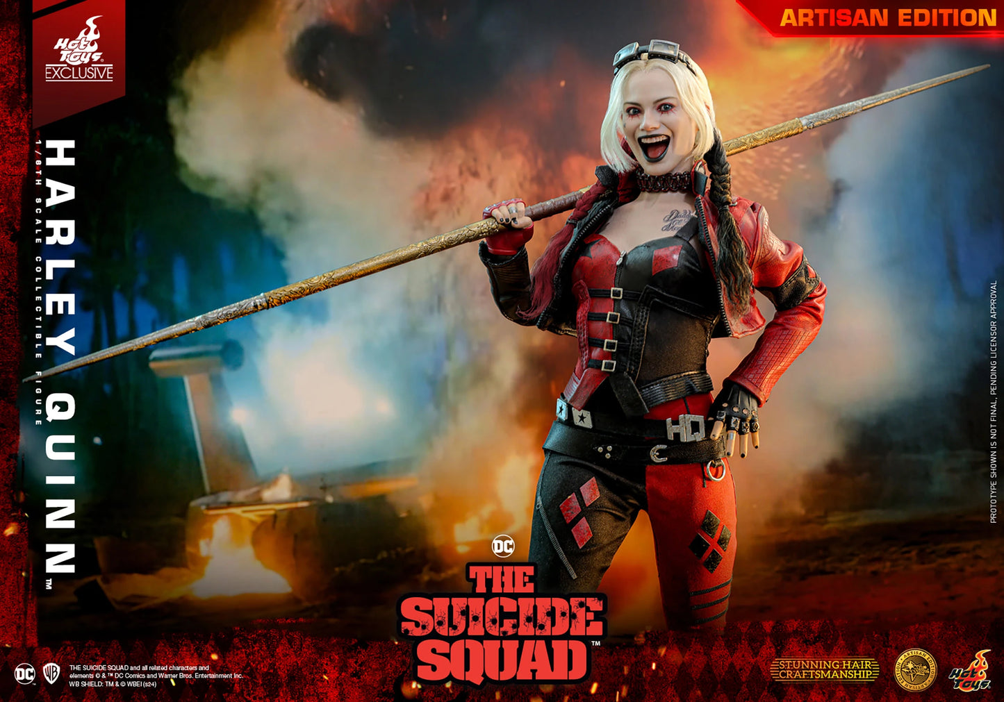 HOT TOYS DC THE SUICIDE SQUAD - HARLEY QUINN ARTISAN EDITION MMS773AE