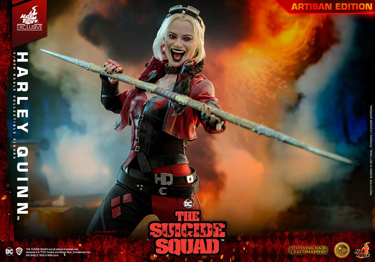 HOT TOYS DC THE SUICIDE SQUAD - HARLEY QUINN ARTISAN EDITION MMS773AE