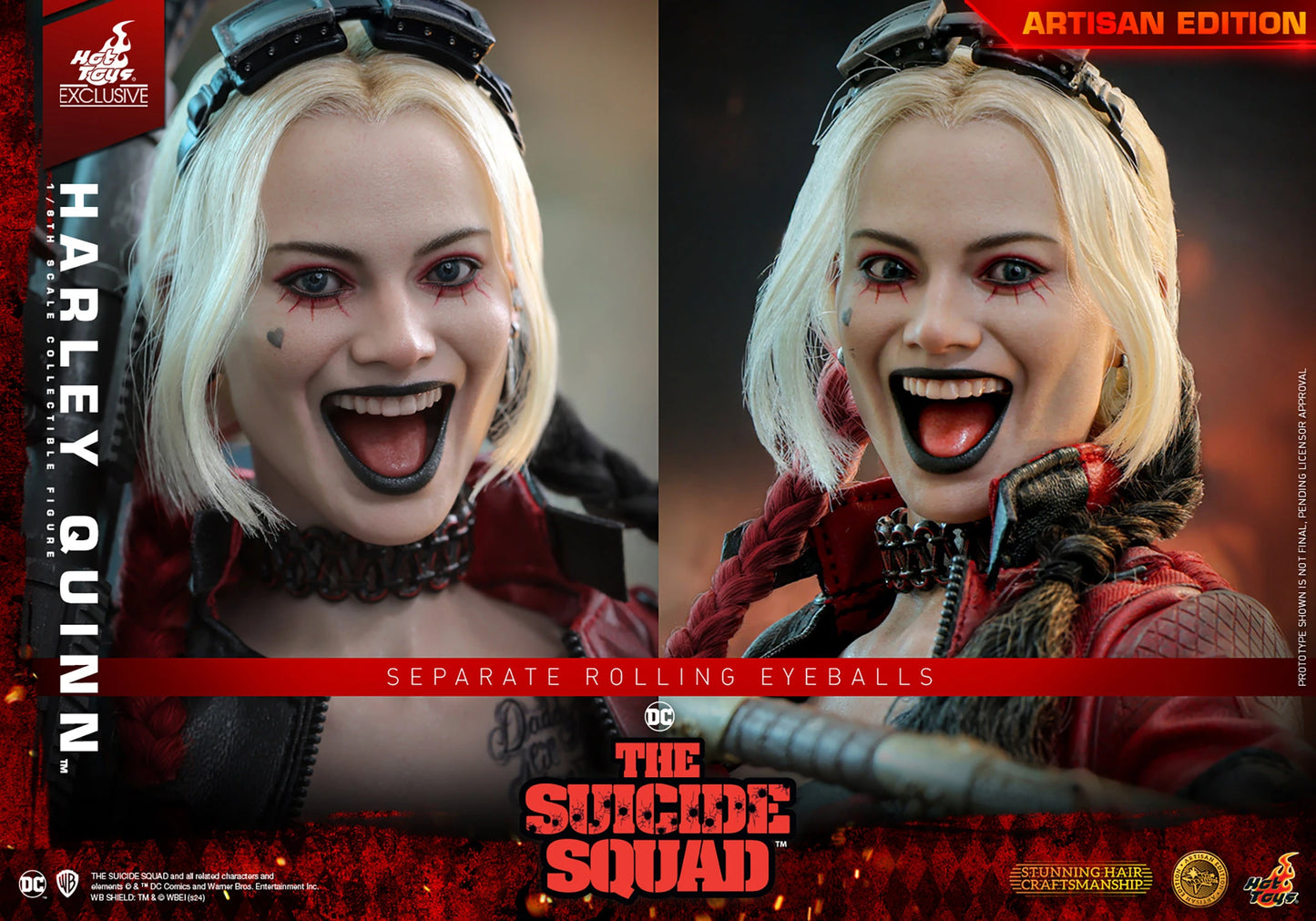 HOT TOYS DC THE SUICIDE SQUAD - HARLEY QUINN ARTISAN EDITION MMS773AE