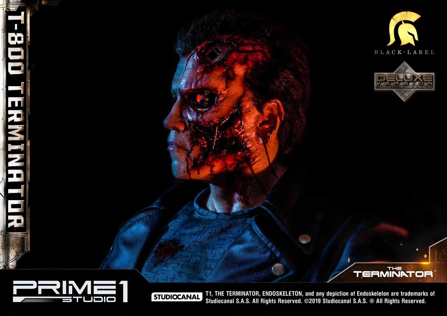 PRIME 1 STUDIO T-800 TERMINATOR DELUXE VERSION 1/2 HDMMBLT1-02DX - Anotoys Collectibles