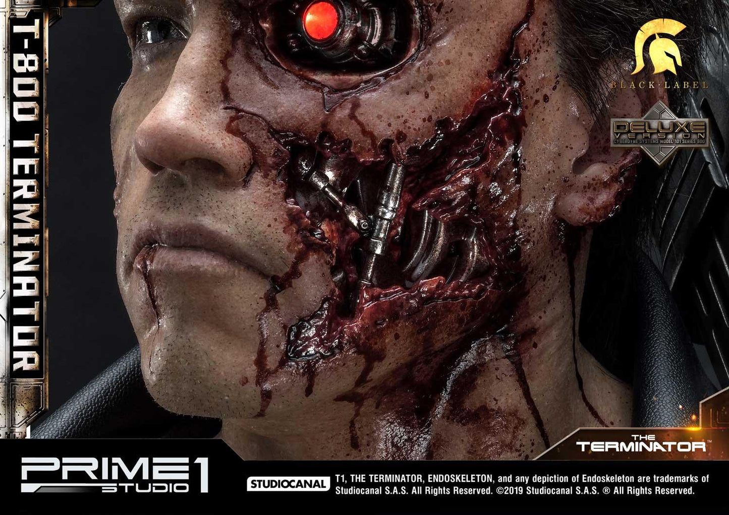 PRIME 1 STUDIO T-800 TERMINATOR DELUXE VERSION 1/2 HDMMBLT1-02DX - Anotoys Collectibles