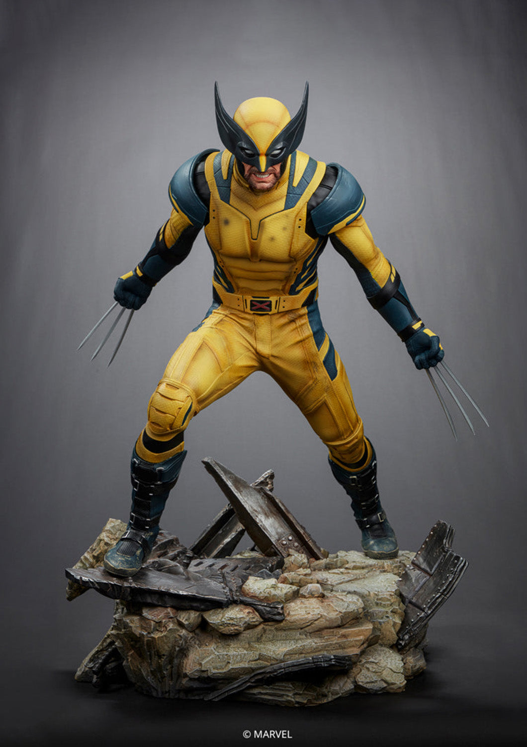 IRON STUDIOS WOLVERINE D&W LEGACY REPLICA 1/4 SCALE STATUE