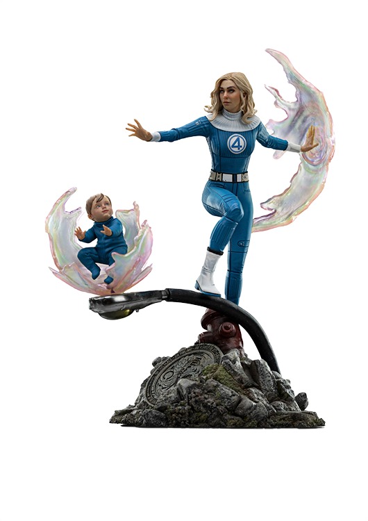 IRON STUDIOS INVISIBLE WOMAN - THE FANTASTIC FOUR FIRST STEPS ART SCALE 1/10 - MARCAS203025-10(PRE-ORDER)
