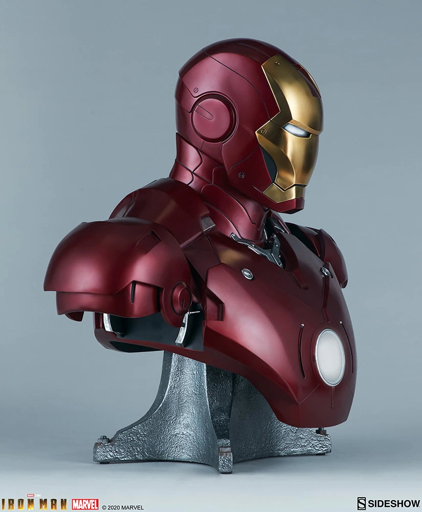 SIDESHOW COLLECTIBLES IRON MAN MARK III - MARK 3 BUST 400329 - Anotoys Collectibles