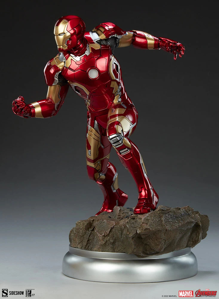 SIDESHOW IRON MAN MARK 43 - MARK XLIII STATUE 3003532 - Anotoys Collectibles