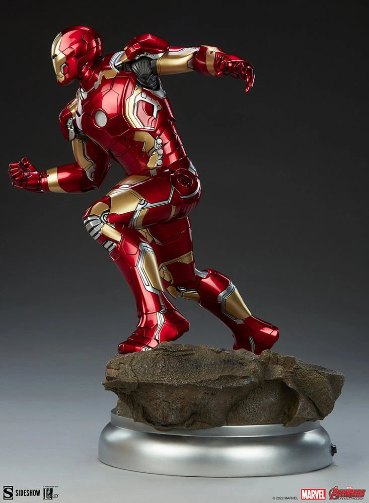 SIDESHOW IRON MAN MARK 43 - MARK XLIII STATUE 3003532 - Anotoys Collectibles