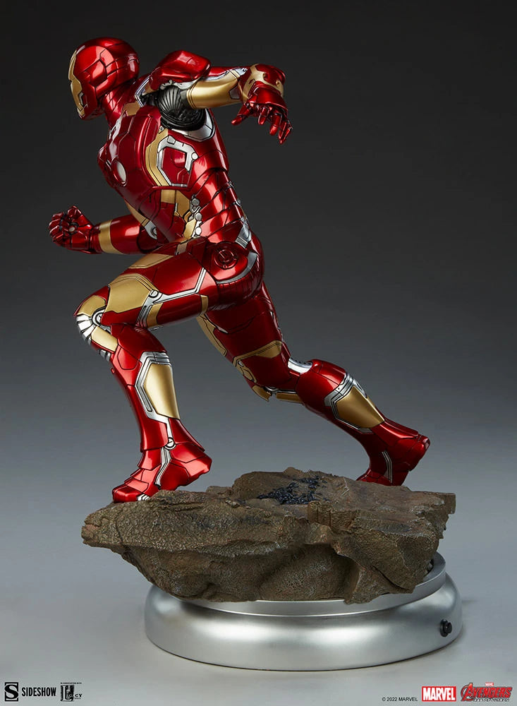 SIDESHOW IRON MAN MARK 43 - MARK XLIII STATUE 3003532 - Anotoys Collectibles